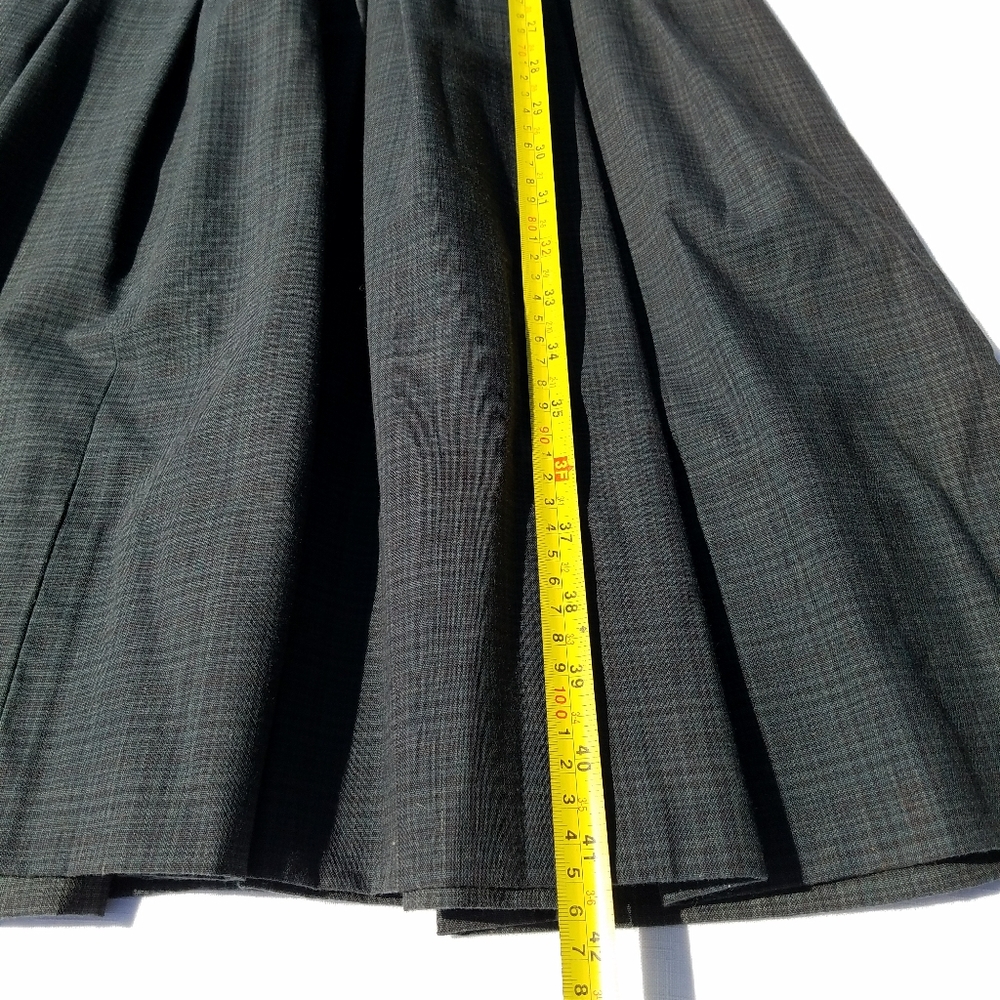 VTG 50's Handmade Dress Black Ringer Pinup - Picture 7 of 14